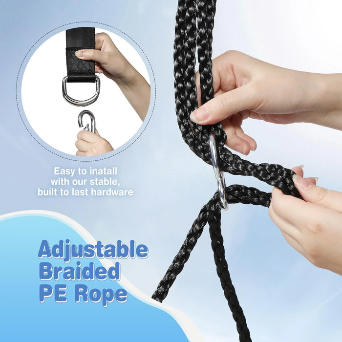 40-Inch Circular Spider Web Swing