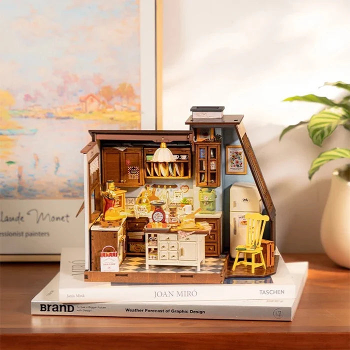 Baking Kitchen – DIY miniature house kit, HiNooki (image 5)