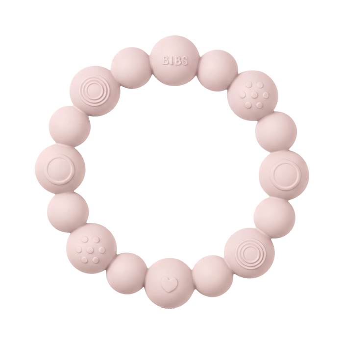 Beaded Teething Ring - Petal