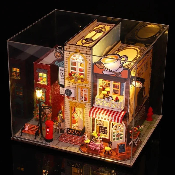 Coffee Villa – DIY book nook kit, HiNooki (image 4)