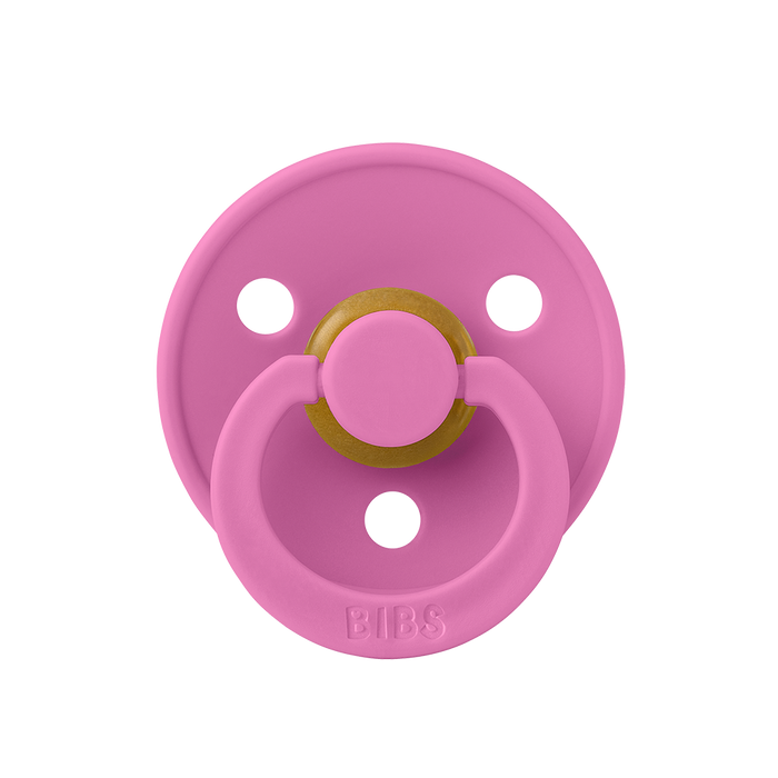 Pink bubblegum colour pacifier BIBS