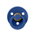 Dark blue round colour pacifier from BIBS