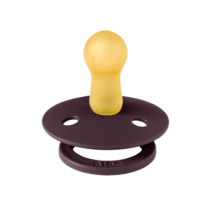Colour Pacifiers 2 Pack - Petal/Plum - Bibsworld store US