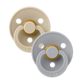 Colour Pacifiers 2 Pack - Vanilla/Cloud - Bibsworld store US