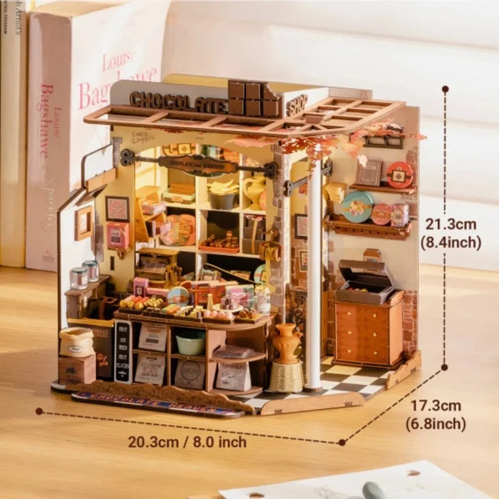 Henry's Chocolate – DIY miniature house kit, HiNooki (image 5)