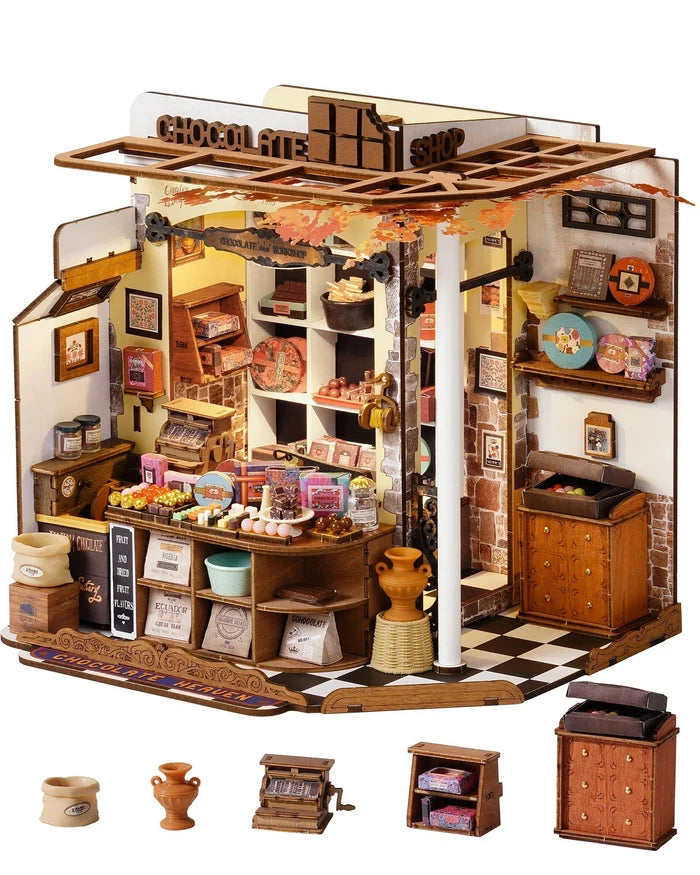Henry's Chocolate – DIY miniature house kit, HiNooki (image 6)