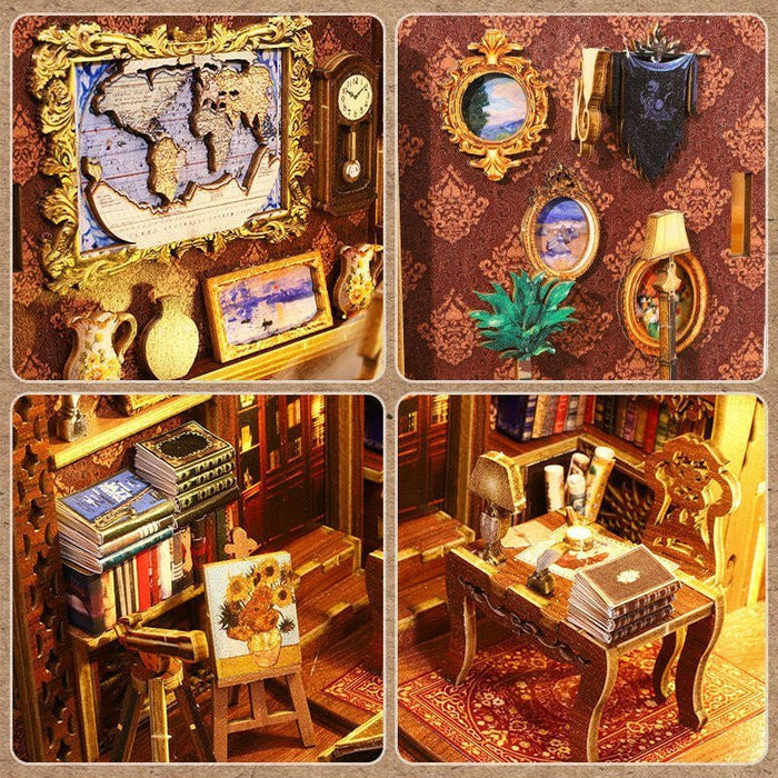 Library Nook – DIY book nook kit, HiNooki (image 2)