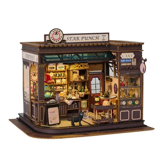 Magic Coffee Cottage – DIY miniature house kit, HiNooki (image 7)