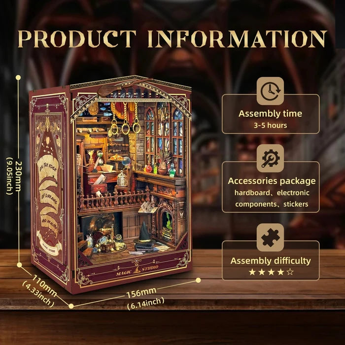 Magic Studio – DIY book nook kit, HiNooki (image 5)