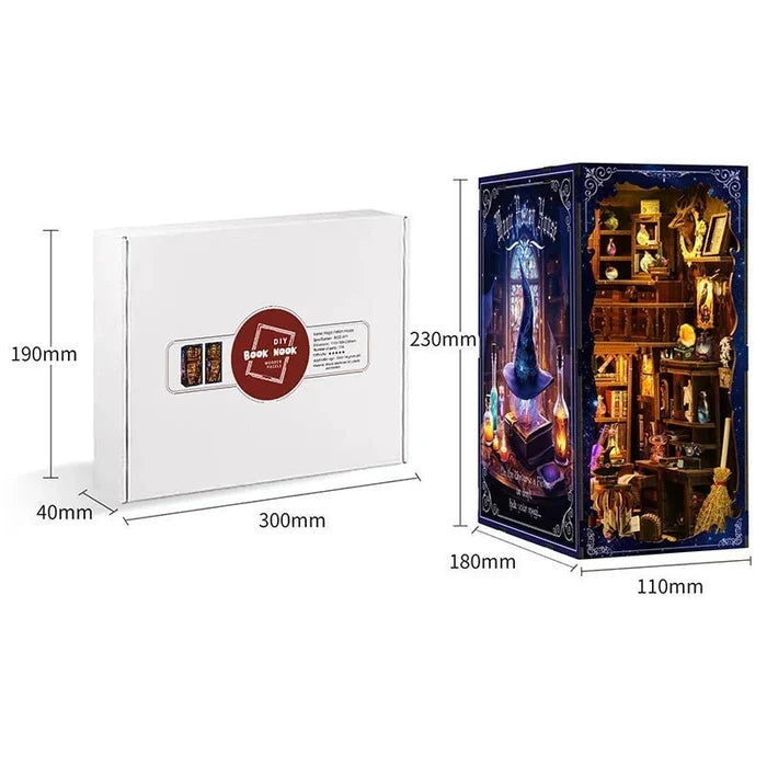 Magic Study House – DIY book nook kit, HiNooki (image 6)