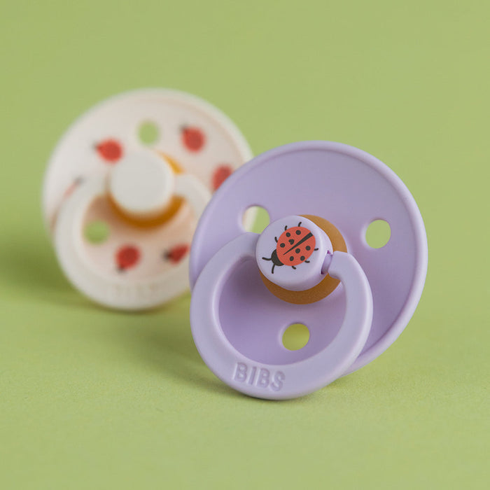 STUDIO Colour Pacifier Ladybug - Sage - Bibsworld store US